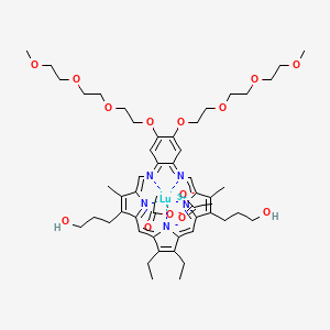 molecular formula C52H74LuN5O15 B1676764 镥卟啉 CAS No. 156436-90-7