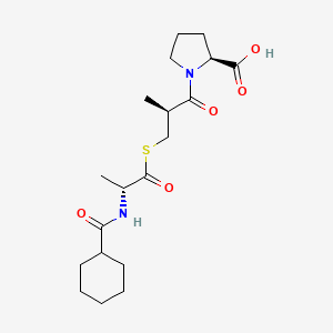 molecular formula C19H30N2O5S B1676766 莫维替普利 CAS No. 85856-54-8