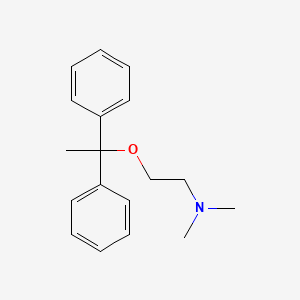 B1676768 Moxastine CAS No. 3572-74-5