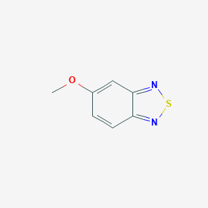 molecular formula C7H6N2OS B167677 5-甲氧基-2,1,3-苯并噻二唑 CAS No. 1753-76-0