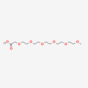 molecular formula C13H26O8 B1676793 m-PEG6-CH2COOH CAS No. 16142-03-3