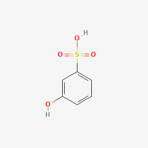 molecular formula C6H6O4S B1676805 间苯酚磺酸 CAS No. 585-38-6