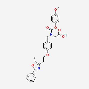 molecular formula C29H28N2O7 B1676866 穆拉格列他扎 CAS No. 331741-94-7