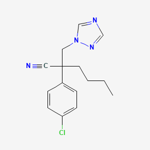 molecular formula C15H17ClN4 B1676884 Myclobutanil CAS No. 88671-89-0