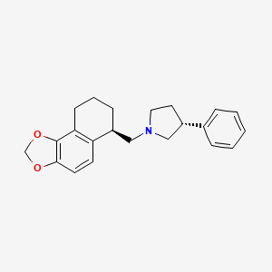 molecular formula C22H25NO2 B1676947 Napitane CAS No. 148152-63-0
