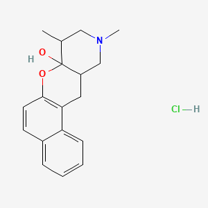 molecular formula C18H22ClNO2 B1676956 Naranol hydrochloride CAS No. 34256-91-2