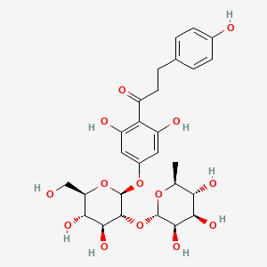 molecular formula C27H34O14 B1676963 柚皮苷二氢查耳酮 CAS No. 18916-17-1
