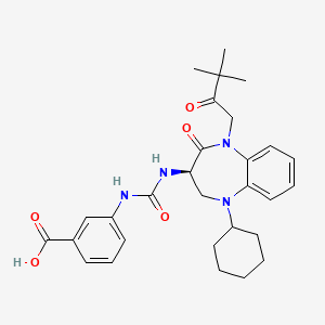 molecular formula C29H36N4O5 B1676968 那斯托拉西匹 CAS No. 209219-38-5