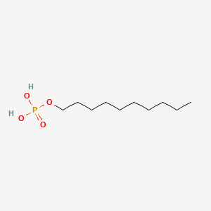 molecular formula C10H23O4P B1677007 Decyl dihydrogen phosphate CAS No. 3921-30-0