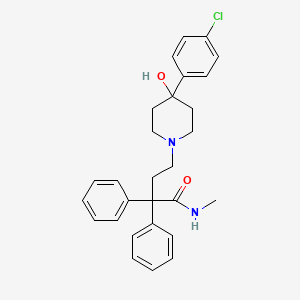 molecular formula C28H31ClN2O2 B1677008 N-desmethyl loperamide CAS No. 66164-07-6