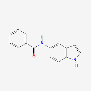 B1677070 N-(1H-indol-5-yl)benzamide CAS No. 6019-39-2