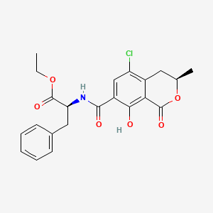 B1677092 Ochratoxin C CAS No. 4865-85-4