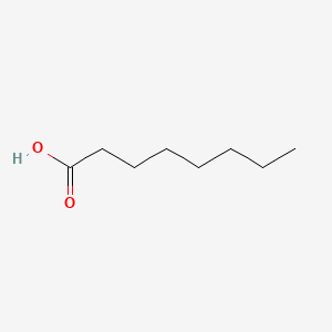 B1677103 Octanoic acid CAS No. 124-07-2