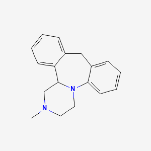 molecular formula C18H20N2 B1677119 Mianserin CAS No. 24219-97-4