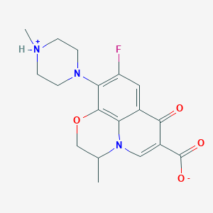 molecular formula C18H20FN3O4 B1677185 氧氟沙星 CAS No. 82419-36-1