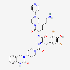 molecular formula C38H47Br2N9O5 B1677202 奥尔西格潘 CAS No. 204697-65-4