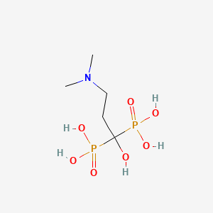 molecular formula C5H15NO7P2 B1677274 奥帕龙酸 CAS No. 63132-39-8