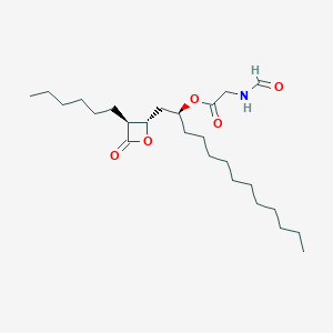 B1677284 Orlistat derivative, 17c CAS No. 130193-44-1