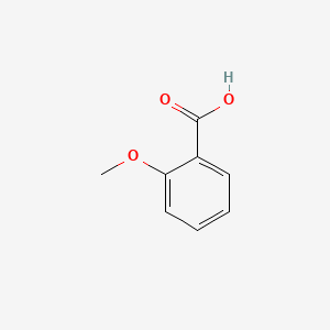 molecular formula C8H8O3 B1677285 2-甲氧基苯甲酸 CAS No. 579-75-9