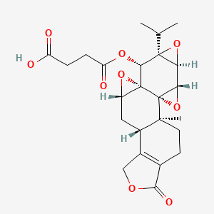 B1677289 Omtriptolide CAS No. 195883-06-8