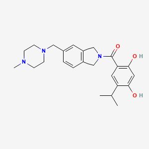 molecular formula C24H31N3O3 B1677294 Onalespib CAS No. 912999-49-6