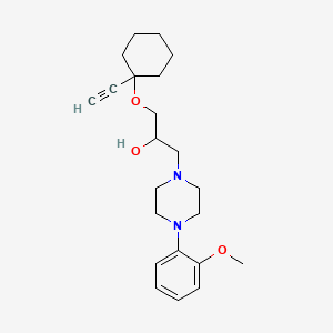 molecular formula C22H32N2O3 B1677375 Mociprazine CAS No. 56693-13-1