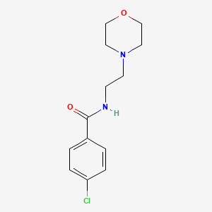 molecular formula C13H17ClN2O2 B1677376 Moclobemide CAS No. 71320-77-9