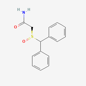 molecular formula C15H15NO2S B1677379 (S)-Modafinil CAS No. 112111-47-4