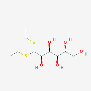 molecular formula C10H22O5S2 B167741 D-葡萄糖二乙基二硫代缩醛 CAS No. 1941-52-2