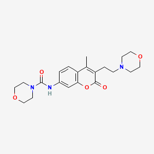 molecular formula C21H27N3O5 B1677416 Morocromen CAS No. 35843-07-3