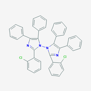 B167744 1,1'-Bi-1H-imidazole, 2,2'-bis(2-chlorophenyl)-4,4',5,5'-tetraphenyl- CAS No. 1707-68-2