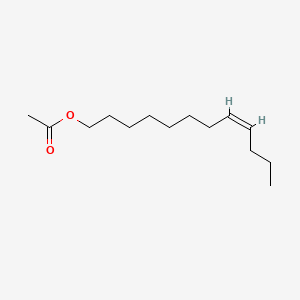 molecular formula C14H26O2 B1677465 (Z)-8-Dodecen-1-ol acetate CAS No. 28079-04-1