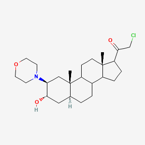 molecular formula C25H40ClNO3 B1677468 Org 20599 CAS No. 156685-94-8