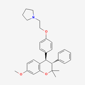 molecular formula C30H35NO3 B1677489 Centchroman CAS No. 31477-60-8