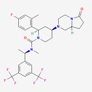 molecular formula C31H35F7N4O2 B1677502 Orvepitant CAS No. 579475-18-6