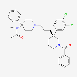 molecular formula C35H41Cl2N3O2 B1677505 Osanetant CAS No. 160492-56-8