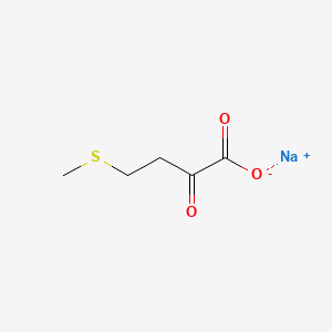 molecular formula C5H7NaO3S B1677560 4-(甲硫基)-2-氧代丁酸钠 CAS No. 51828-97-8