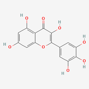 molecular formula C15H10O8 B1677590 杨梅素 CAS No. 529-44-2