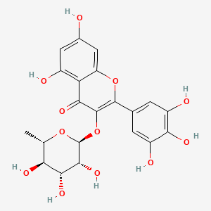 molecular formula C21H20O12 B1677591 杨梅黄素 CAS No. 17912-87-7