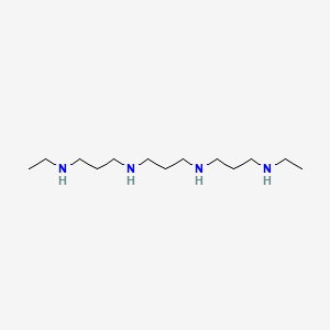 molecular formula C13H32N4 B1677607 N1,N11-Bis(ethyl)norspermine CAS No. 121749-39-1