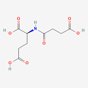 molecular formula C9H13NO7 B1677612 N(2)-succinyl-L-glutamic acid CAS No. 33981-72-5
