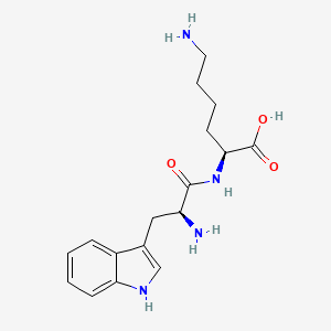 molecular formula C17H24N4O3 B1677613 N2-Tryptophyllysine CAS No. 51790-14-8