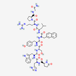 molecular formula C66H83N17O13 B1677618 Nafarelin CAS No. 76932-56-4