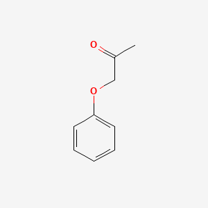 molecular formula C9H10O2 B1677642 苯氧丙酮 CAS No. 621-87-4