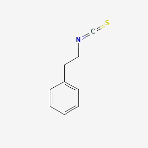 molecular formula C9H9NS B1677667 苯乙基异硫氰酸酯 CAS No. 2257-09-2