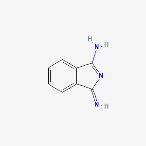 B1677754 1,3-Diiminoisoindoline CAS No. 3468-11-9
