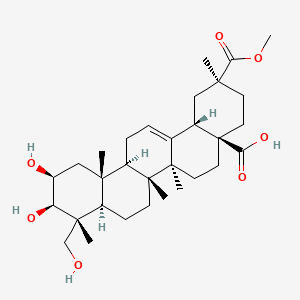 molecular formula C31H48O7 B1677769 Phytolaccagenin CAS No. 1802-12-6