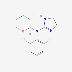 molecular formula C14H17Cl2N3O B1677783 Piclonidine CAS No. 72467-44-8
