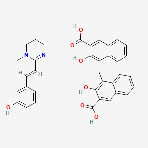 molecular formula C36H32N2O7 B1677837 奥昔替莫酯 CAS No. 68813-55-8