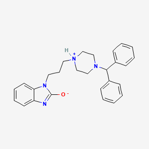 molecular formula C27H30N4O B1677844 奥沙托米 CAS No. 60607-34-3